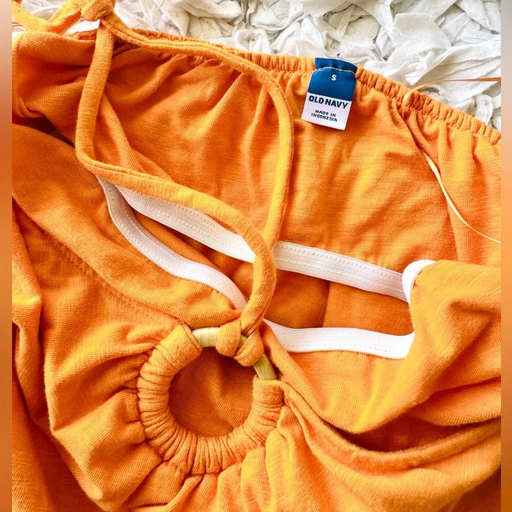 NWT Old Navy Halter Mini Dress Sz Small - Picture 7 of 7